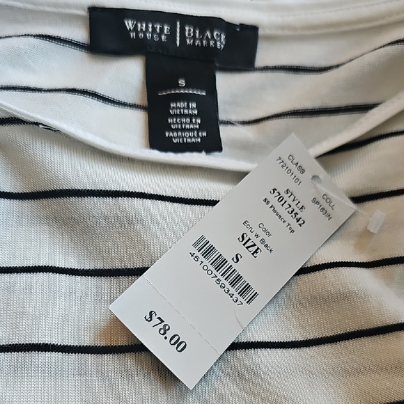 Striped Sleeveless Top - Picture 2 of 5